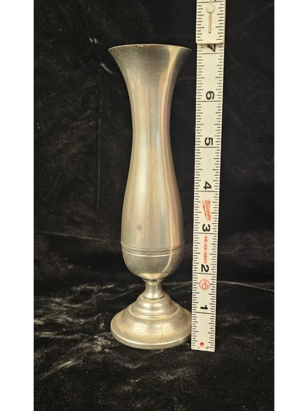 Kirk Stieff Pewter Bud Vase 5.5